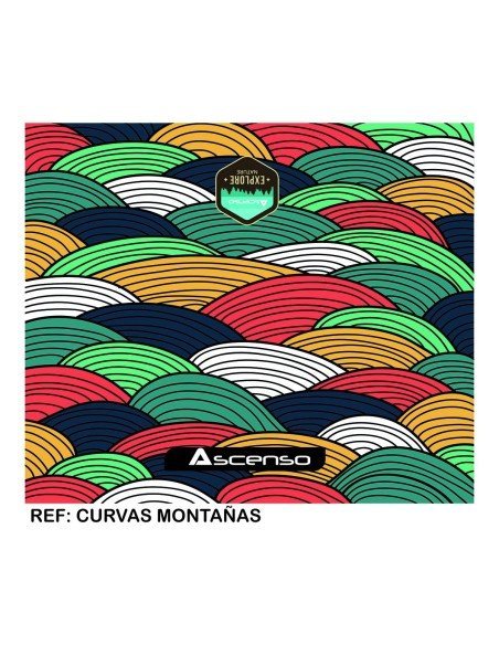 Buff Multifuncional Ascenso Curvas Montaña Buff Multifuncional Ascenso Curvas Montaña