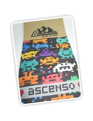 Buff Multifuncional Ascenso Pixel