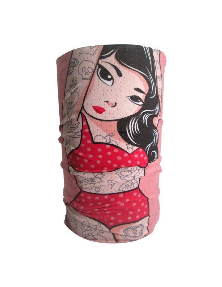 Buff Multifuncional Ascenso Tatto Girl