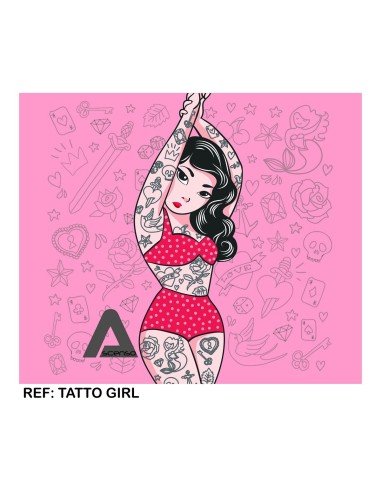 Buff Multifuncional Ascenso Tatto Girl