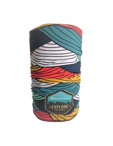 Buff Multifuncional Ascenso Ideal para deportistas,  ciclismo, montañismo, yoga Buff Multifuncional Ascenso Ideal para deportistas,  ciclismo, montañismo, yoga