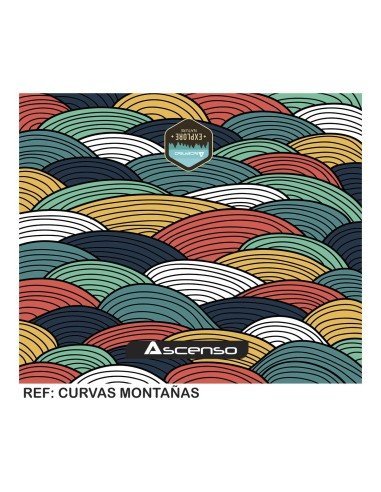 Buff Multifuncional Ascenso Ideal para deportistas,  ciclismo, montañismo, yoga