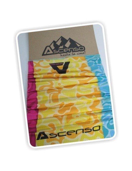 Buff Multifuncional Ascenso Ideal para deportistas,  ciclismo, montañismo, yoga