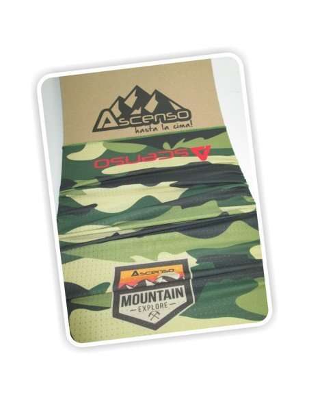 Buff Multifuncional Ascenso Ideal para deportistas,  ciclismo, montañismo, yoga