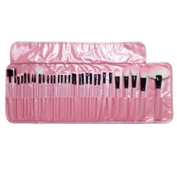 Set de 32 brochas y pinceles para maquillaje profesional