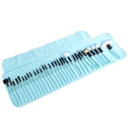 Set de 32 brochas y pinceles para maquillaje profesional