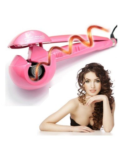 Rizador Automático de Cabello Perfect Tool Curl Fucsia