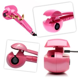Rizador Automático de Cabello Perfect Tool Curl Fucsia