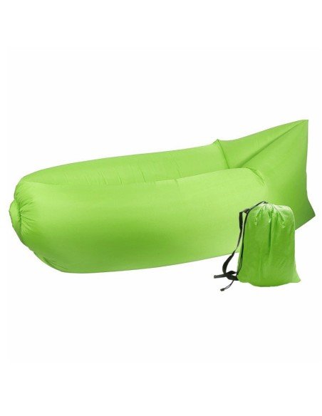 Sofá Inflable Lazy Bag + Bolso Relaxbag colchón Cloud Lounger playa, camping y exteriores