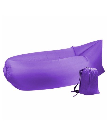 Sofá Inflable Lazy Bag + Bolso Relaxbag colchón Cloud Lounger playa, camping y exteriores