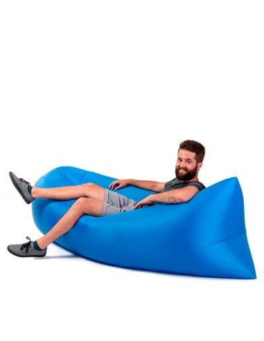 Sofá Inflable Lazy Bag + Bolso Relaxbag colchón Cloud Lounger playa, camping y exteriores