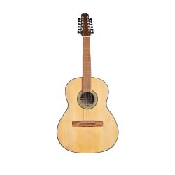 Tiple Pino Ciprés de 12 cuerdas Metálicas Instrumento Típico