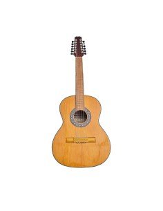 Tiple Cedro de 12 cuerdas Metálicas Instrumento Típico