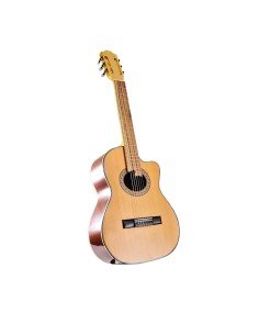 Guitarra Acústica Puntera Premiun Infantil en Pino Abeto 2
