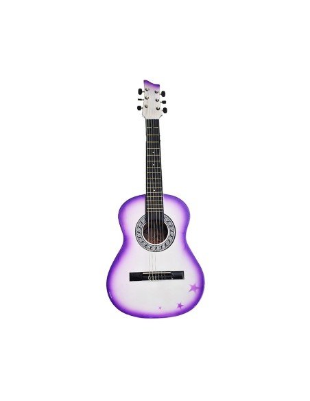 Guitarra Acustica Redonda La Clasica Finas Maderas Con Boquete