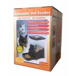 Dispensador Automático y programable de alimentos para mascotas