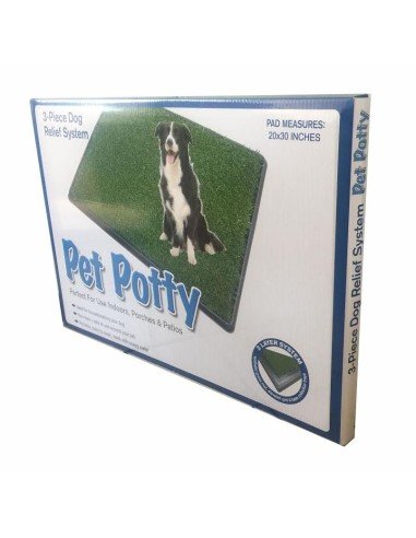 Tapete de Entrenamiento Puppy Potty baño Pasto Grande
