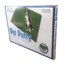 Tapete de Entrenamiento Puppy Potty baño Pasto Grande