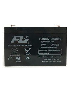 Batería Sellada FuliBattery 6V-12AH ref. FL6120GS 2