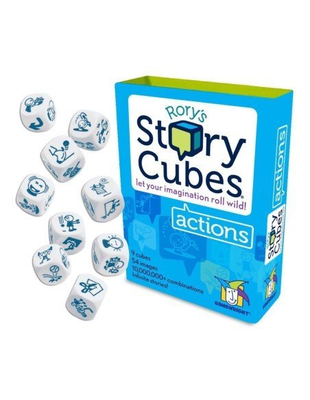 Rory's Story Cubes Actions Azul Rory's Story Cubes Actions Azul