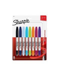 Sharpie Twin Tip Doble Punta Marcador Permanente (8 unidades)