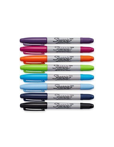 Sharpie Twin Tip Doble Punta Marcador Permanente (8 unidades)