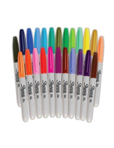 Sharpie Punta Fina Marcador Permanente  (24 unidades)