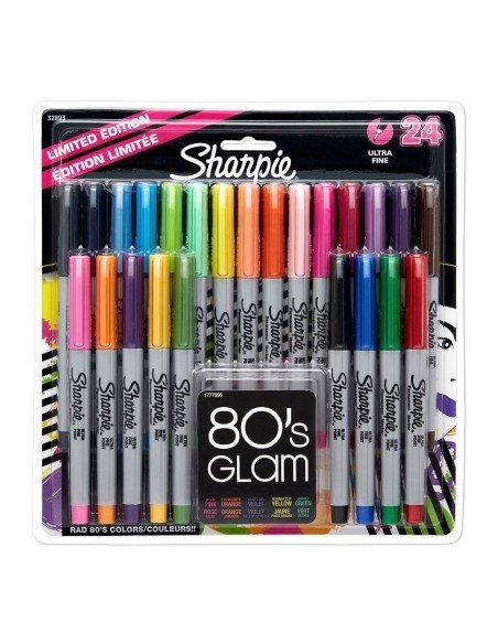 Sharpie Punta UltraFina Marcador Permanente  (24 unidades) Sharpie Punta UltraFina Marcador Permanente  (24 unidades)