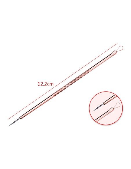 Set x4 Herramientas para remover espinillas y acné, Limpieza facil de puntos negros