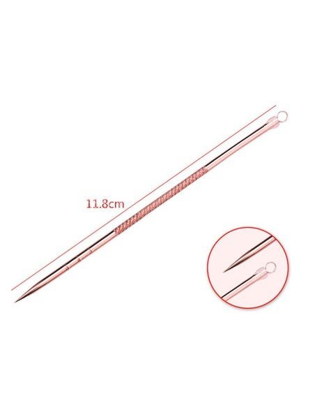 Set x4 Herramientas para remover espinillas y acné, Limpieza facil de puntos negros
