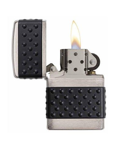 Encendedor Zippo Classics Vintage Street Chrome - Plateado