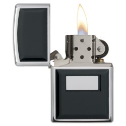 Encendedor Zippo Classics Vintage Street Chrome - Plateado