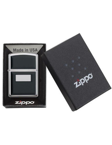Encendedor Zippo Classics Vintage Street Chrome - Plateado