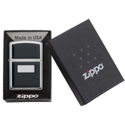 Encendedor Zippo Classics Vintage Street Chrome - Plateado