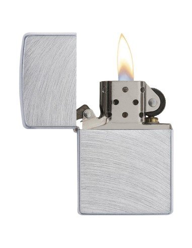 Encendedor Zippo Classics Vintage Street Chrome - Plateado