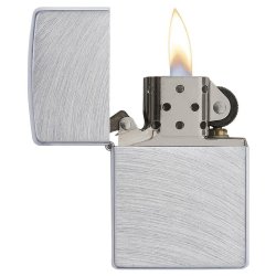 Encendedor Zippo Classics Vintage Street Chrome - Plateado