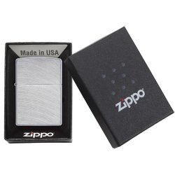 Encendedor Zippo Classics Vintage Street Chrome - Plateado