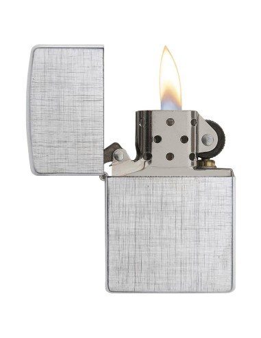 Encendedor Zippo Classics Vintage Street Chrome - Plateado