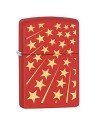 Encendedor Zippo Stamp Red Stars 29548 - Rojo Amarillo