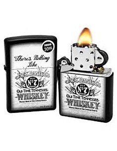 Encendedor Zippo Stamp Jack Daniels There's Nothing Like 29293 Black Matte - Negro 2