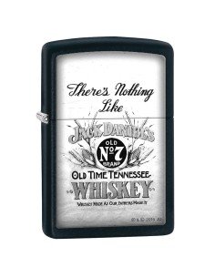 Encendedor Zippo Stamp Jack Daniels There's Nothing Like 29293 Black Matte - Negro