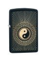 Encendedor Zippo Stamp Yin Yang 2 Lighter 29423 Black Matte - Negro