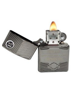 Encendedor Zippo Texture HD Harley Davidson Armor 29165 Black Ice - Negro 2