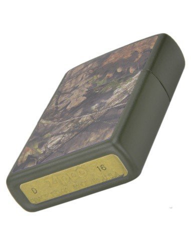 Encendedor Zippo Stamp Mossy Oak Break-up Camo 29129 Matte Green - Verde