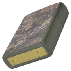 Encendedor Zippo Stamp Mossy Oak Break-up Camo 29129 Matte Green - Verde