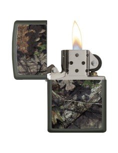 Encendedor Zippo Stamp Mossy Oak Break-up Camo 29129 Matte Green - Verde 2