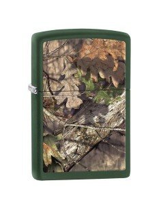 Encendedor Zippo Stamp Mossy Oak Break-up Camo 29129 Matte Green - Verde