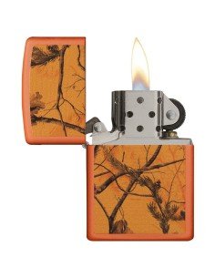 Encendedor Zippo Stamp Realtree AP Blaze Pocket 29130 Matte Orange - Naranja 2