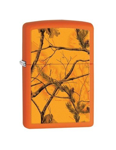 Encendedor Zippo Stamp Realtree AP Blaze Pocket 29130 Matte Orange - Naranja