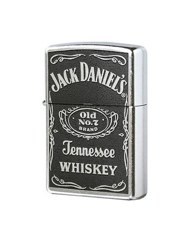 Encendedor Zippo Stamp Black Jack Daniel'S Logo Tennessee Whiskey 24779 - Negro